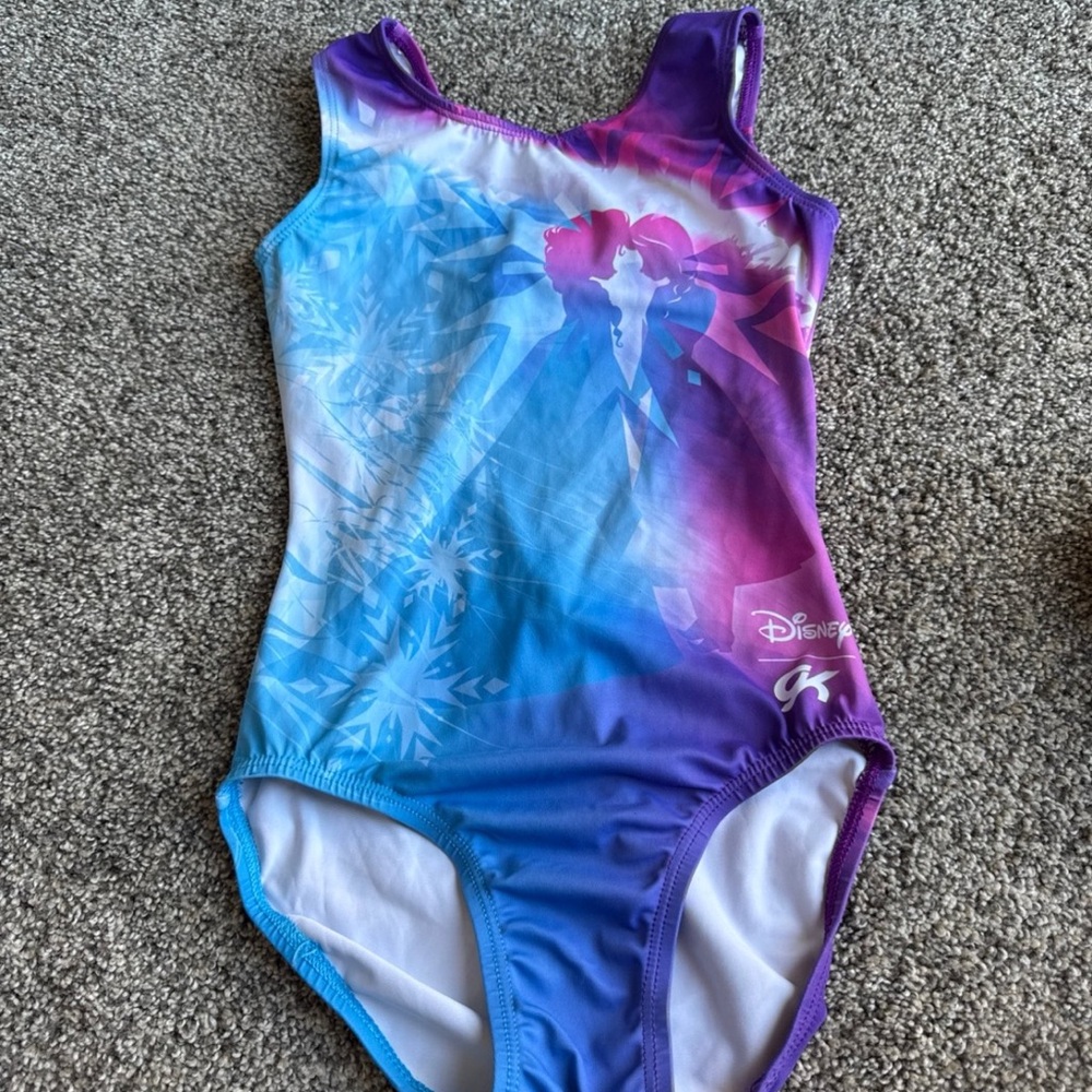 Gk Disney Frozen Gymnastics Leotard size adult xs